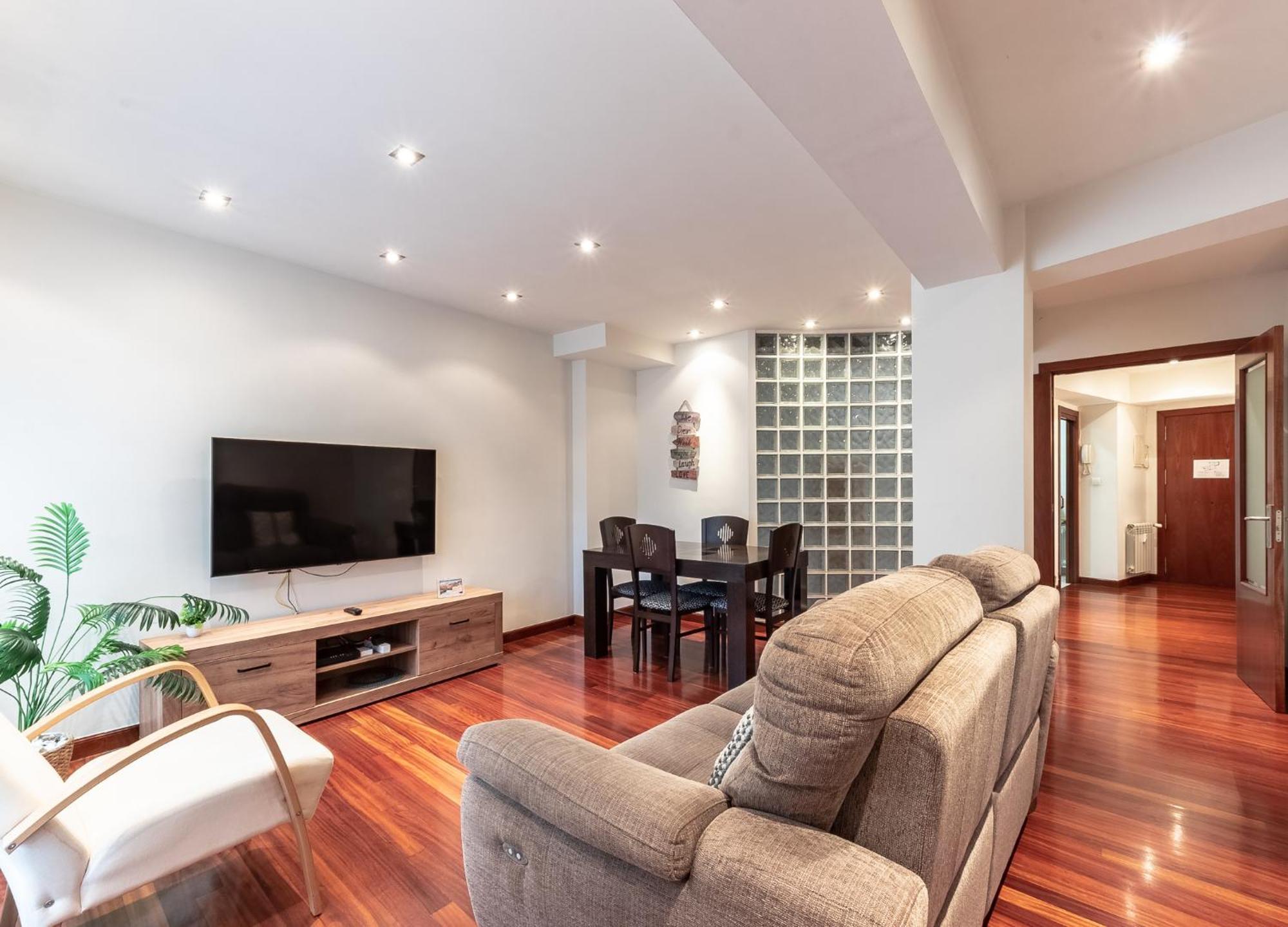 Ferienwohnung Amplio Y Acogedor Junto A Plaza Zabalburu Bilbao Exterior foto